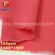 Spandex poliéster chiffon jacquard tecido para vestuário blusa (gllml343)